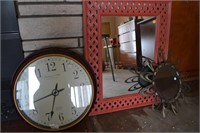 Mirrors & Wall Clock