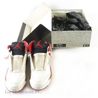 1990 Nike Air Jordan 5 OG Fire Red (Size 7) (COA)