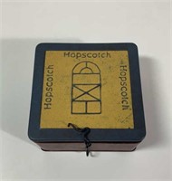 Primitive Decoration Hopscotch Piece tin box