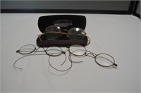 Vintage Spectacles - 3 pair