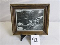 "The Crossing Place" Framed Print