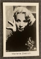 MARLENE DIETRICH: Antique Tobacco Card (1933)