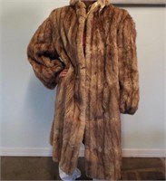Carolyn long fur jacket. Rosenbuaums (Elmira).
