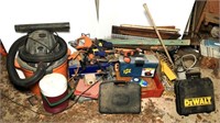 Clamps, Tools, RIGID Wet/Dry Vac, Racks