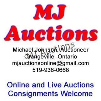 MJ Auctions -Farm Sale For John & Marlene Black