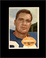 1960 Topps #77 Pat Summerall EX to EX-MT+