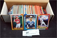 Approx 250 Vintage Topps 1980's Baseball Cards