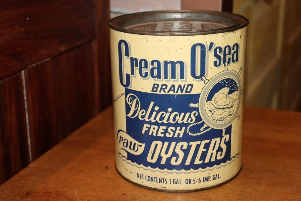 Cream O 'Sea Brand Delicious Fresh Raw Oysters