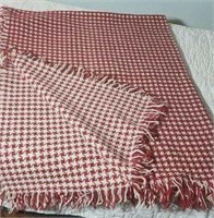 Clinch Valley Blanket Mills coverlet approx size