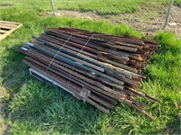 Pallet: Steel Fence Posts
