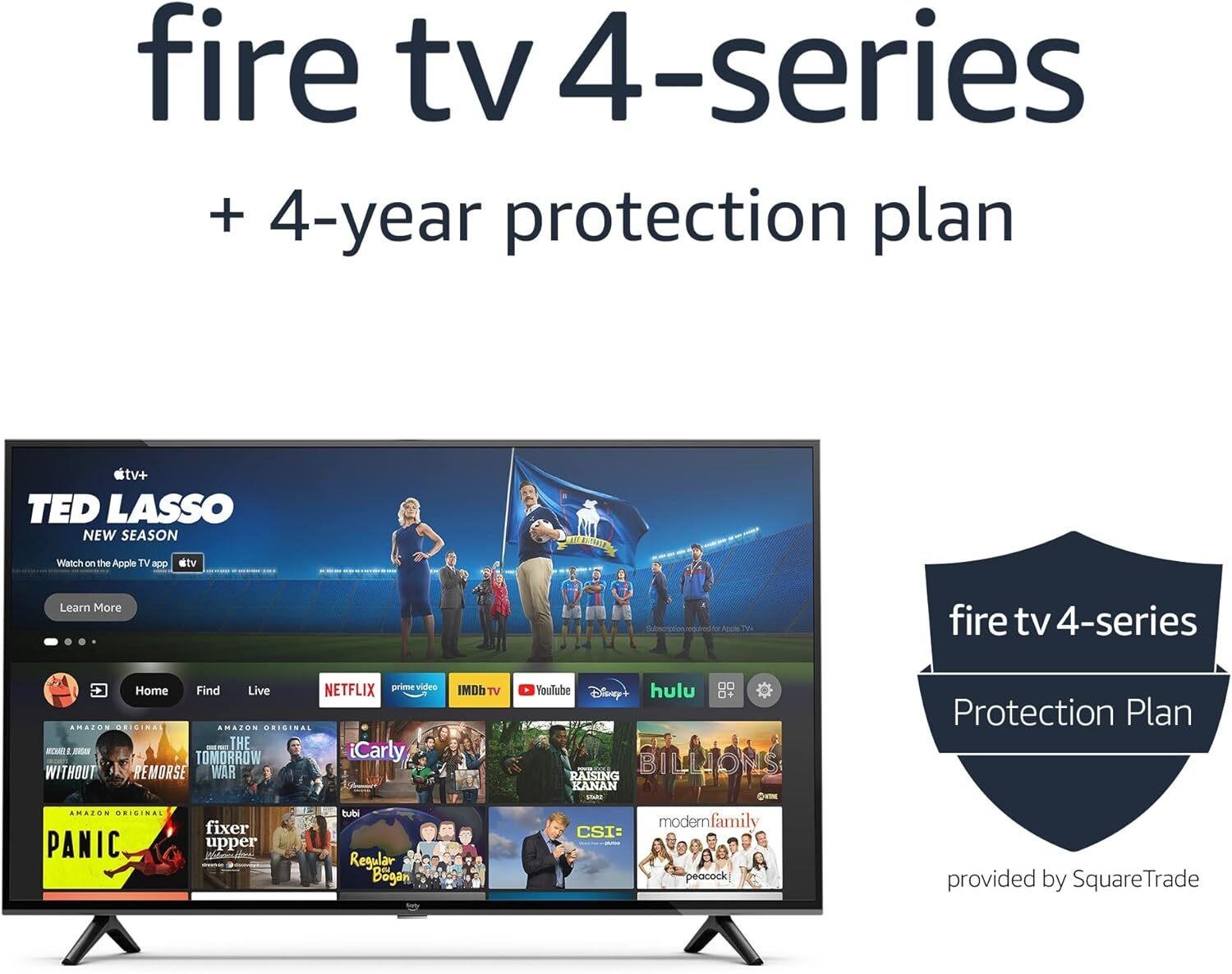 Fire TV 50 4-Series 4K UHD  50-inch  4Yr Plan