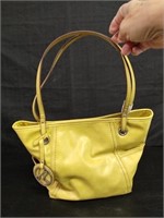 Kim Rogers Lt Yellow Heather Med Tote NWT