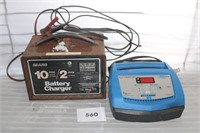 SEARS BATTERY CHARGER & SCHUMASCHER BATTERY CHARGE