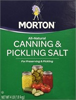 Morton Canning an Pickling Salt 4 pound box (2 pac