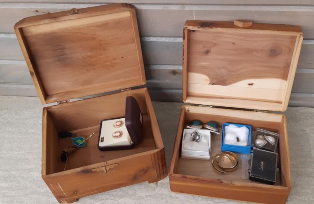 2 Boxes of Estate Jewelry