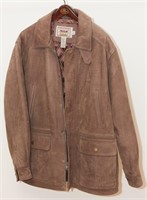 Leather Carhartt Men's Jacket - Large