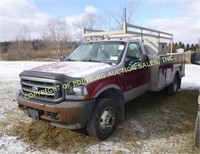 2003 FORD F-550 DUAL WHEEL 4X4 W/ STAHL EQUIPMENT