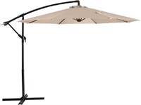 JIESSIWONG Offset Cantilever Umbrella 10ft Outdoor