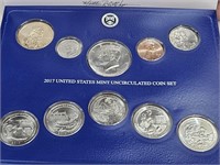 2017 US Mint UNC Coin SetPhiladelphia
