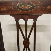 Antique Sheraton chair w/ hand painted detail