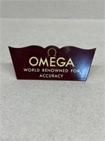Omega world renowned for accuracy metal display