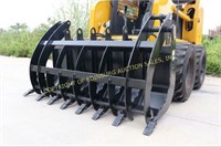 brand new Root Rake Grapple 72'' for skidsteer