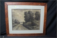 Framed Print of Landscape