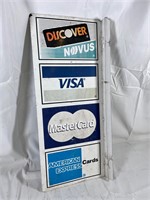 Credit Card Flange advertising