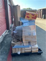 LARGE PALLET - miscellaneous home goods etc