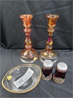 Souvenir Shakers, Candlestick Holders,