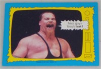 1987 O-Pee-Chee WWF card #67 Jim The Anvil Neidhar