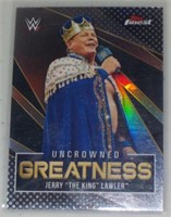 2021 Topps Finest WWE Greatness UG-7 Jerry Lawler