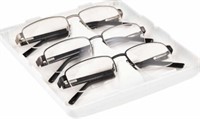 Foster Grant Lyden 3-Pack Semi-Rimless 2.00
