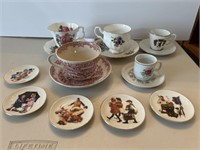 Cups/Saucers & Miniature Plates