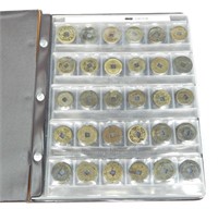 CHINA - ALBUM with 149 ASSORTED CASH COINS