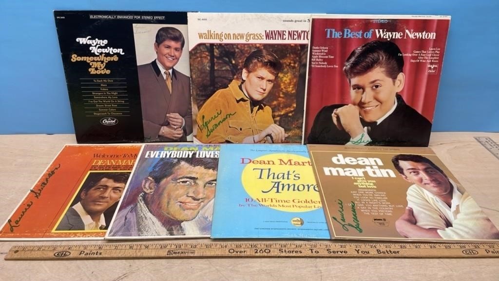 Wayne Newton & Dean Martin Record Albums