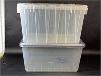 Iris Oyama and Clear Storage Container