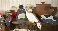 (7) Painted Wooden Folk Art – Black Americana