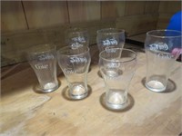 6 Coca-Cola Glasses