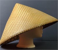 Chinese Bamboo Straw Cookie Hat