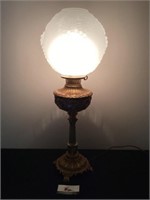 Antique Victorian Parlor Lamp