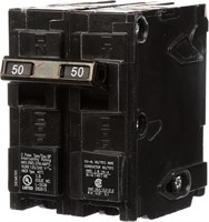 SIEMENS Q250 50-Amp Double Pole Circuit Breaker