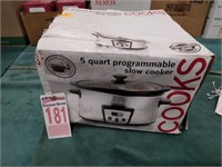5 Quart Programmable Slow Cooker