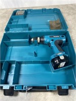 Makita driver drill with battery and hard case