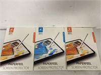 3 PIECES PAPERFEEL SCREEN PROTECTOR FOR IPAD MINI