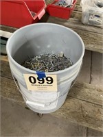 3/4 bucket of screws
& washers