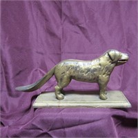 Saint Bernard cast iron nut cracker. Bailey