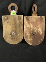HUDSON WOOD PULLEY