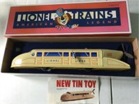 Vintage Lionel Wind Up Rail Zeppelin