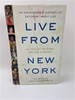(1st Ed) LIVE FROM NEW YORK - An Uncensored